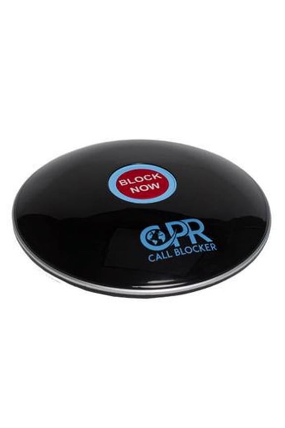 CPR Shield Call Blocker - Gloss Black - Stop All Unwanted calls, robo calls, election calls and solicitor calls.
