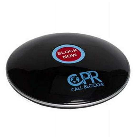 CPR Shield Call Blocker - Gloss Black - Stop All Unwanted calls, robo calls, election calls and solicitor calls.