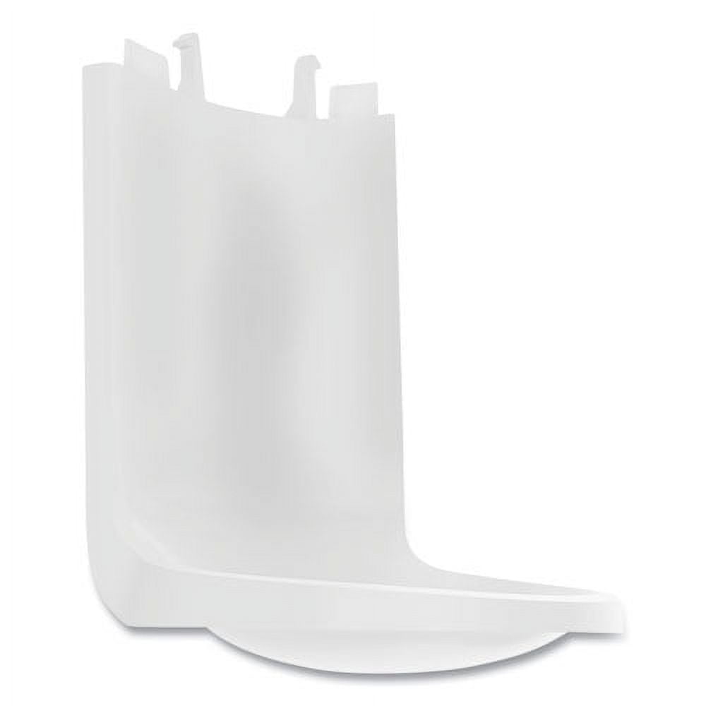 Shield Floor and Wall Protector Attachment for ES and CS Hand Sanitizer Dispensers, 4.68 x 5.98 x 3.86, White Shield Floor and Wall Protector Attachment for ES and CS Hand Sanitizer Dispensers, 4.68 x 5.98 x 3.86, White