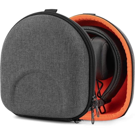 Shield Headphones Case Compatible with Marshall Major V/IV/III/II, Mid ANC, Replacement Hard Shell Travel Carrying Bag (Dark Grey)