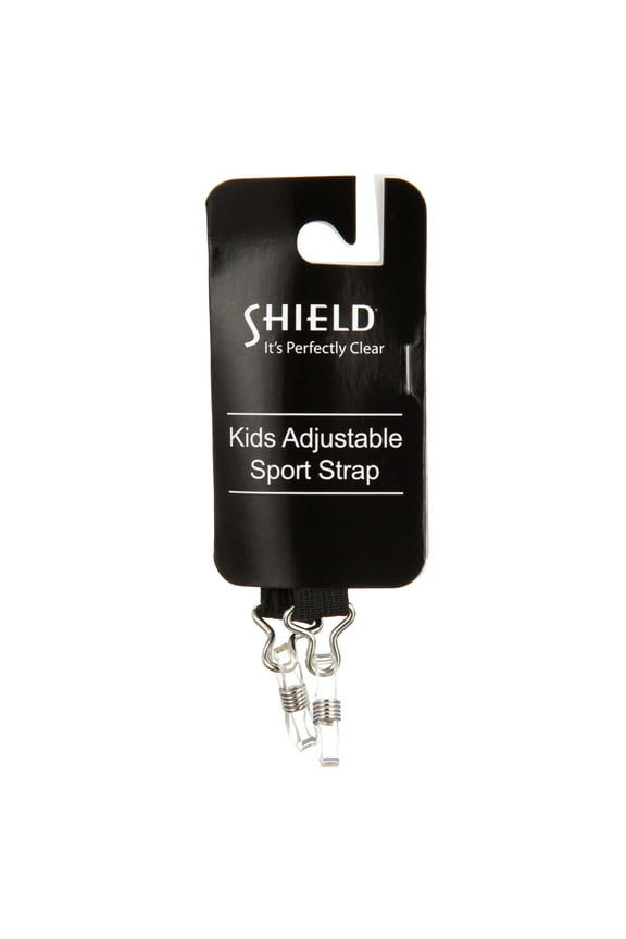 Kids Elastic Adjustable Sport Strap - Black, 1 Count