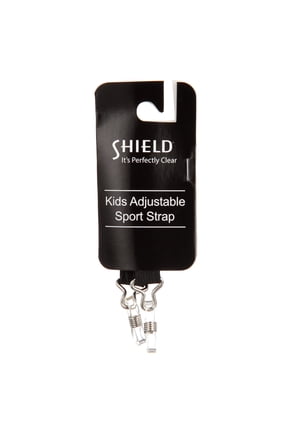 Kids Elastic Adjustable Sport Strap - Black, 1 Count