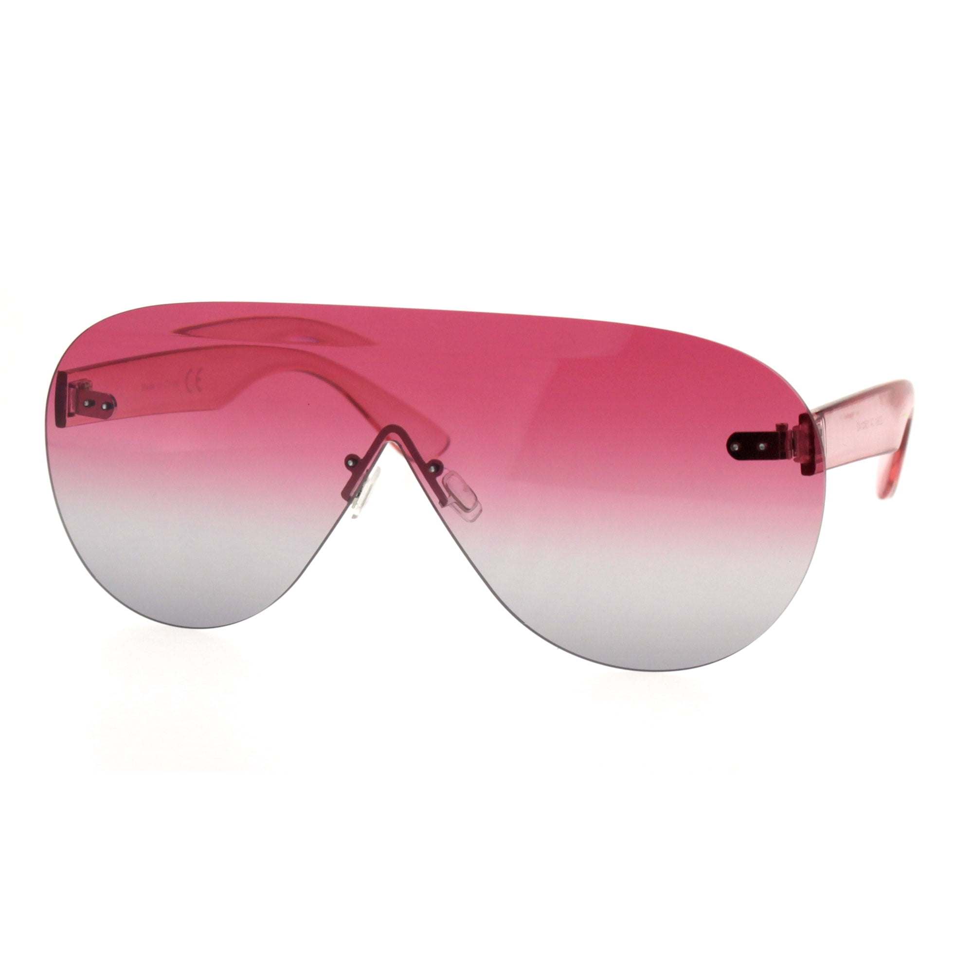 Shield Luxury Rimless Futuristic Robotic Trendy Retro  display picture 3