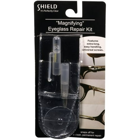 Shield Magnifying Eyeglass Repair Kit, 11 pc