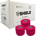 thumbnail image 1 of Shield Pro-Stretch Premium Elastic Athletic Tape - 2 Inch Pink 24 Roll Case - Elastic Sports Tape for Training Support Tape for Teams Clinics and Athletic Trainers (540 Total Stretch feet), 1 of 6