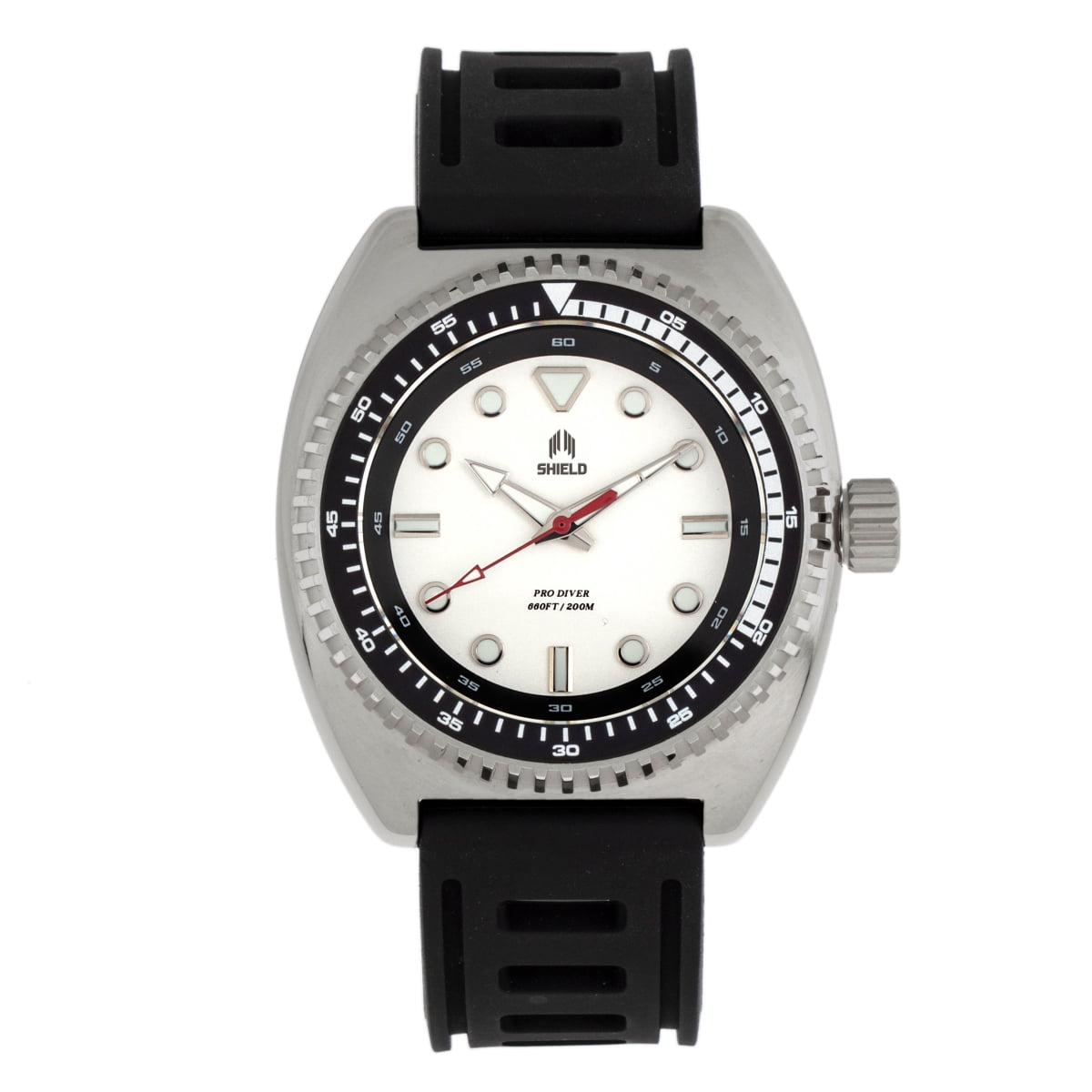 Dreyer Pro Diver 20ATM, Swiss Super Lume Silver/ | White  display picture 1