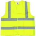 thumbnail image 1 of Shield Safety Vest, Reflective Vest, Fluorescent Yellow, 5X-Large, 25 Pack, 1 of 2