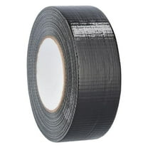 Shield Tape 6 Rolls - 9 Mil - Black Heavy Duty Adhesive Duct Tape Perfect for Patching & Repairing, High Durability, Residential & Industrial Purpose, 2" x 60 Yards