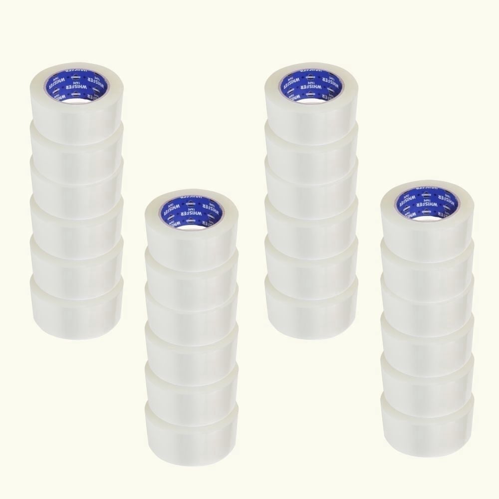 Shield Tape Clear Packaging Tape 2.83 Inch x 110 Yards 2 Mil Thickness, 24 Rolls