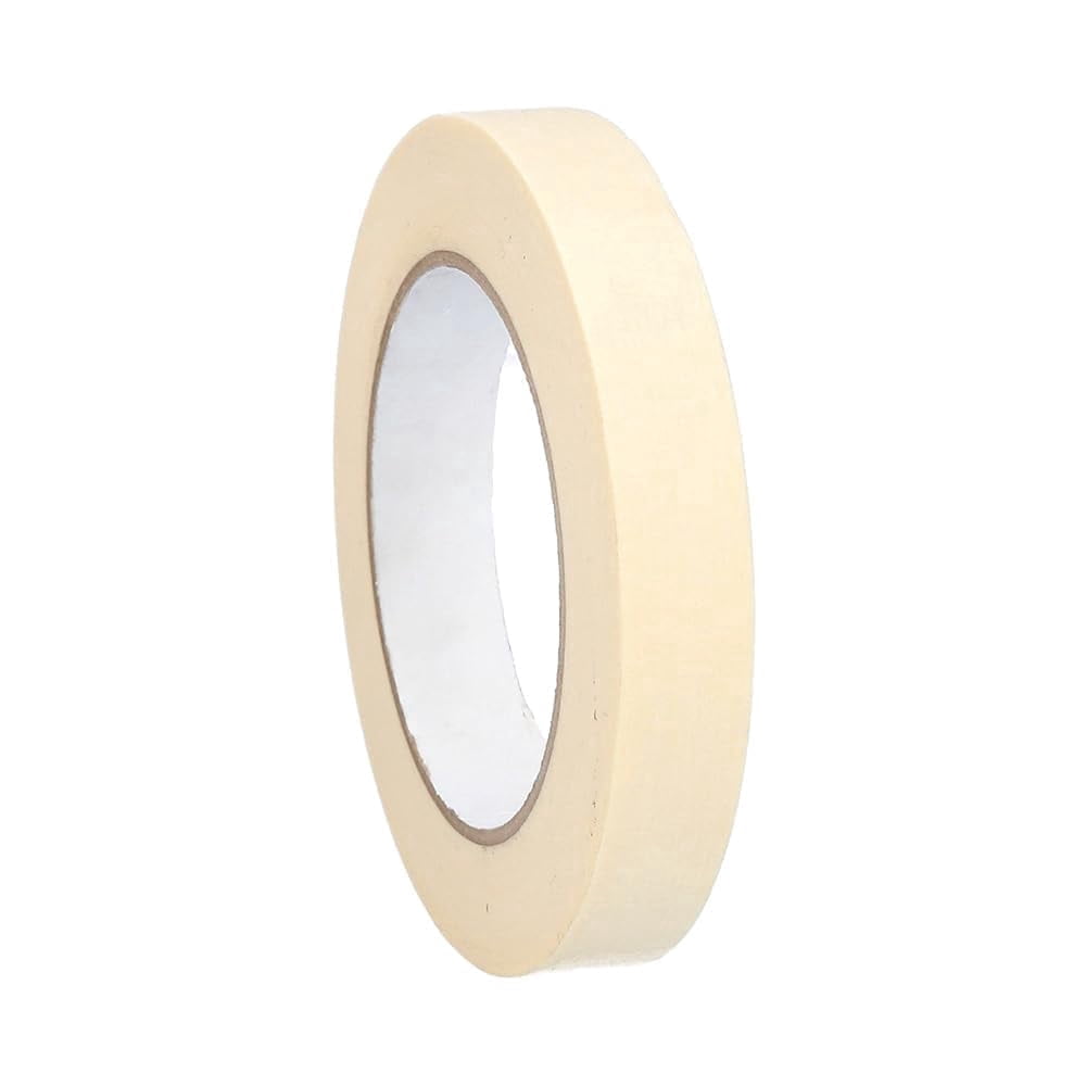 Shield Tape Masking Tape, 5.2 Mil, Water & Oil Resistant, 24 Rolls, 1.5" x 60 Yards