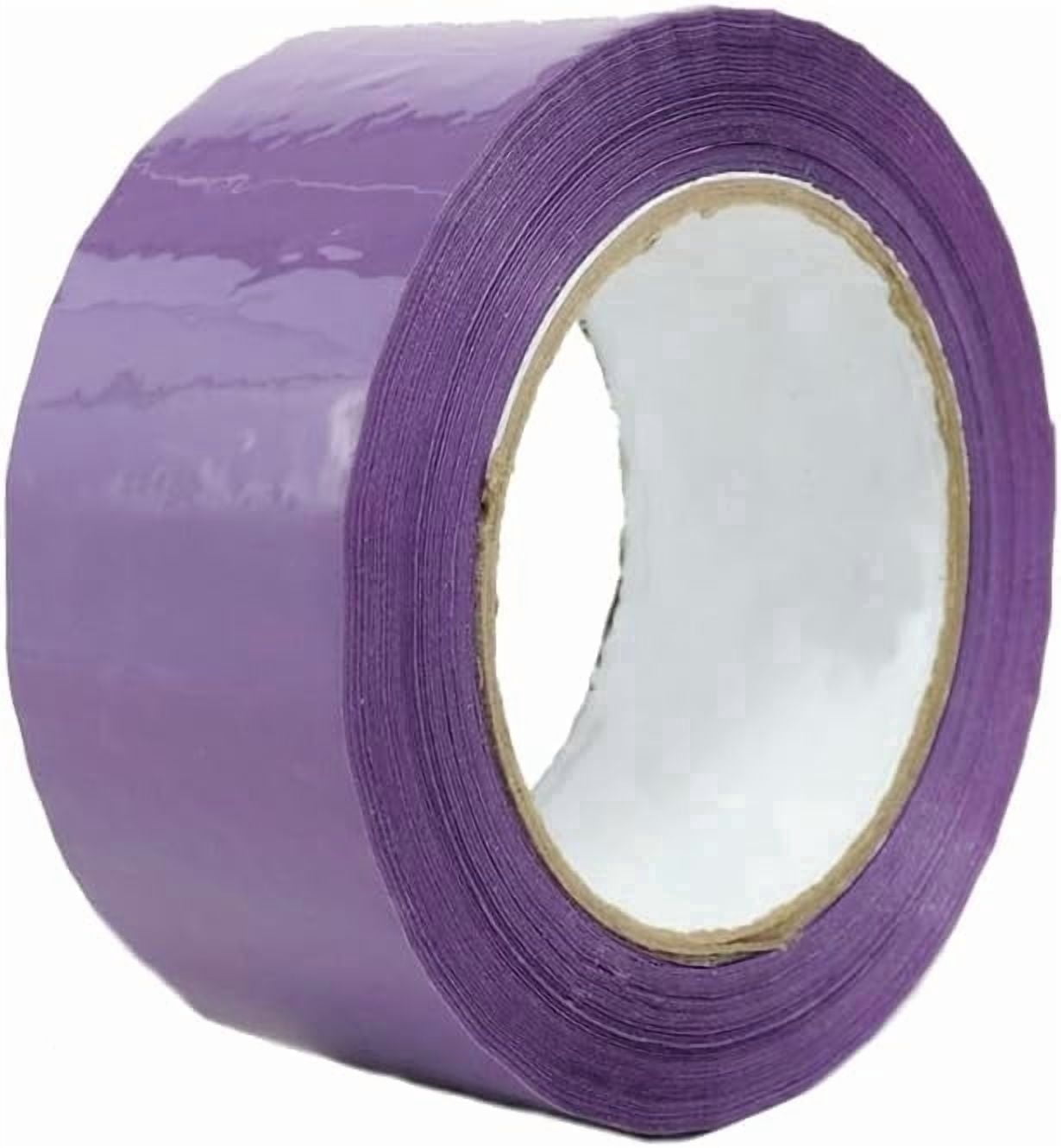 Shield Tape Purple Packing Tape, 1.88 Inch x 110 Yards 6 Pack, Heavy Duty Colored Tape