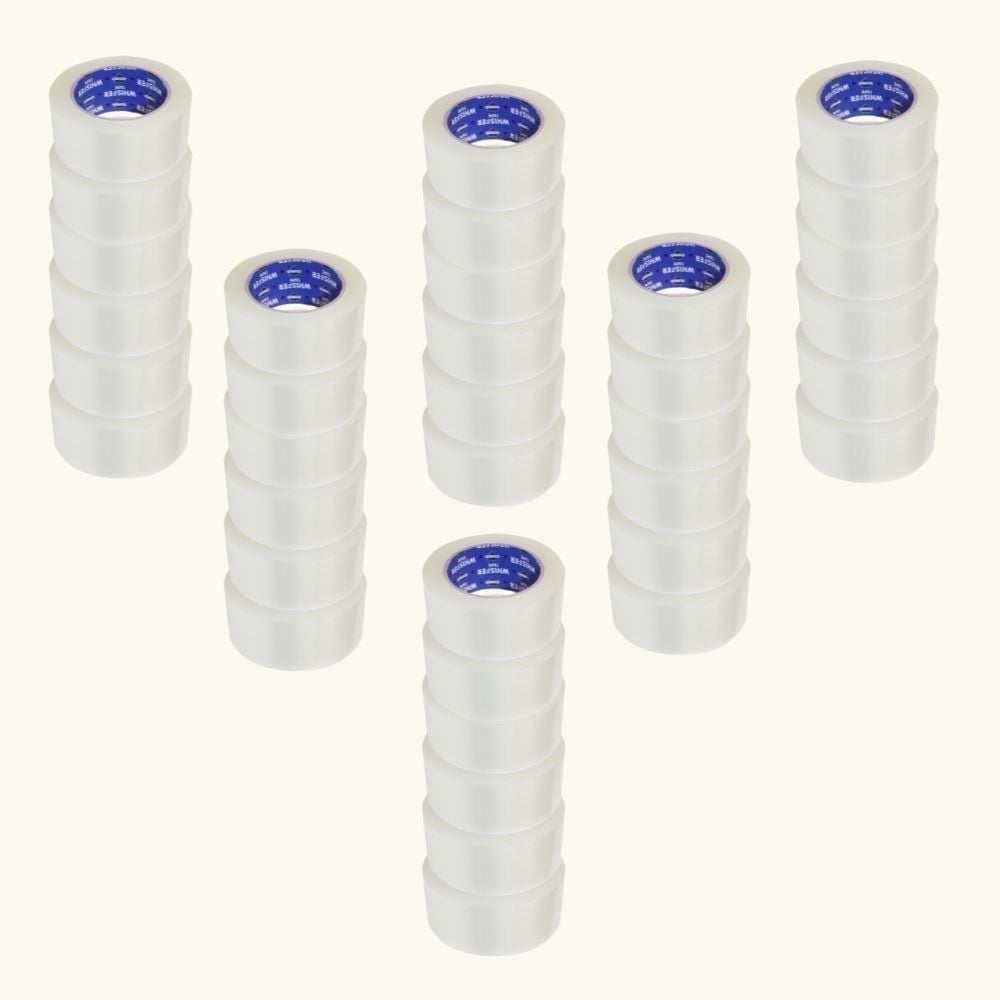 Shield Tape Whisper Tape - 2" x 110 Yds - 2.0 Mil -36 Rolls/Case