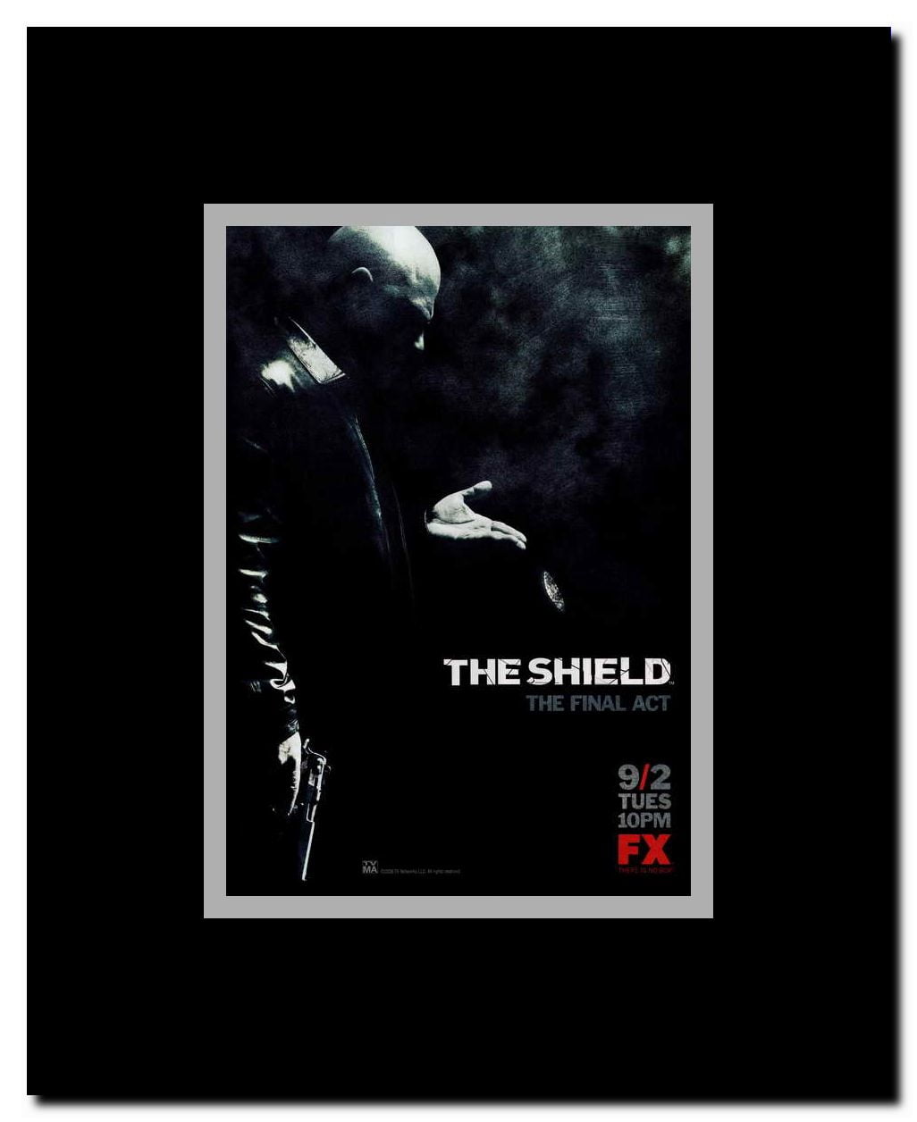 Shield The Framed Movie Poster