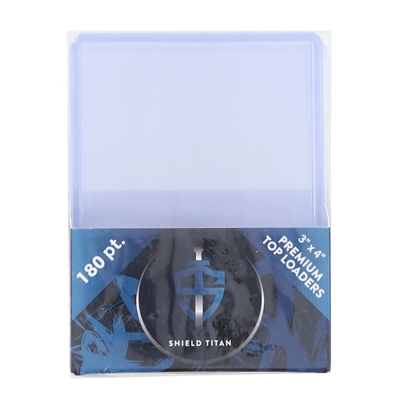 Shield Titan Trading Card 3x4 Inch Top Loader | 180 point | 5 ct