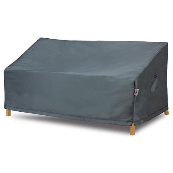 Shield Titanium 3-Layer Polyester Water Resistant Outdoor Sofa Covers, Dark Grey