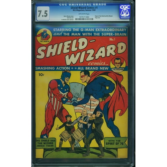 Shield-Wizard Comics #1 - CGC 7.5 Comic Book