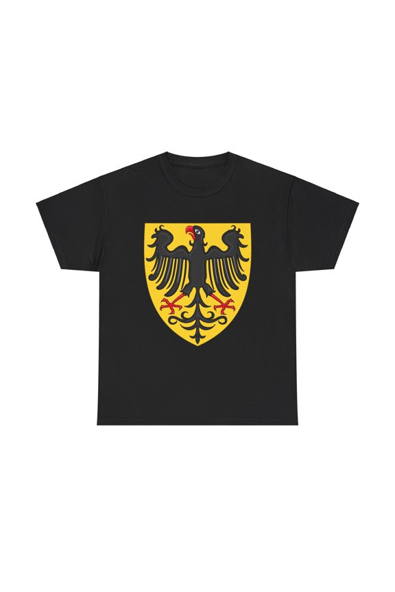 Shield and Coat of Arms of the Holy Roman Emperor (c.1300-c.1400) - T-Shirt
