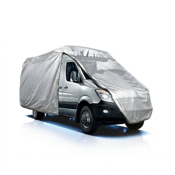 ShieldAll Ultimate Class B RV Cover, Waterproof Tear-Resistant Windproof Class B RV Motorhome Standard Top / Low Top Conversion Van Cover Trailer Camper Van Cover Up to 19' (19' L x 84" W x 84" H)