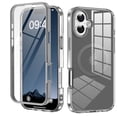 thumbnail image 1 of ShieldFlex Magnetic for iPhone 16 Case Compatible with MagSafe,Full Body Rugged Case with Built-in Touch Sensitive Anti-Scratch Screen Protector for iPhone 16 6.1",Gray, 1 of 6