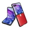 thumbnail image 1 of ShieldFlex for Motorola Razr Ultra 2025 Case Walet with Card Holder, Shockproof Slim Leather Protective Phone Cover with Built-in Screen Protector for Moto Razr Ultra 2025 / Razr 60 Ultra,Red, 1 of 7