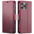 thumbnail image 1 of ShieldPlus Case Wallet for iPhone 16 Pro Max, RFID Blocking [3 Card Holder] Kickstand Shockproof TPU Interior Case, PU Leather Magnetic Flip Folio Cover Compatible with iPhone 16 Pro Max 2024,Wine, 1 of 9