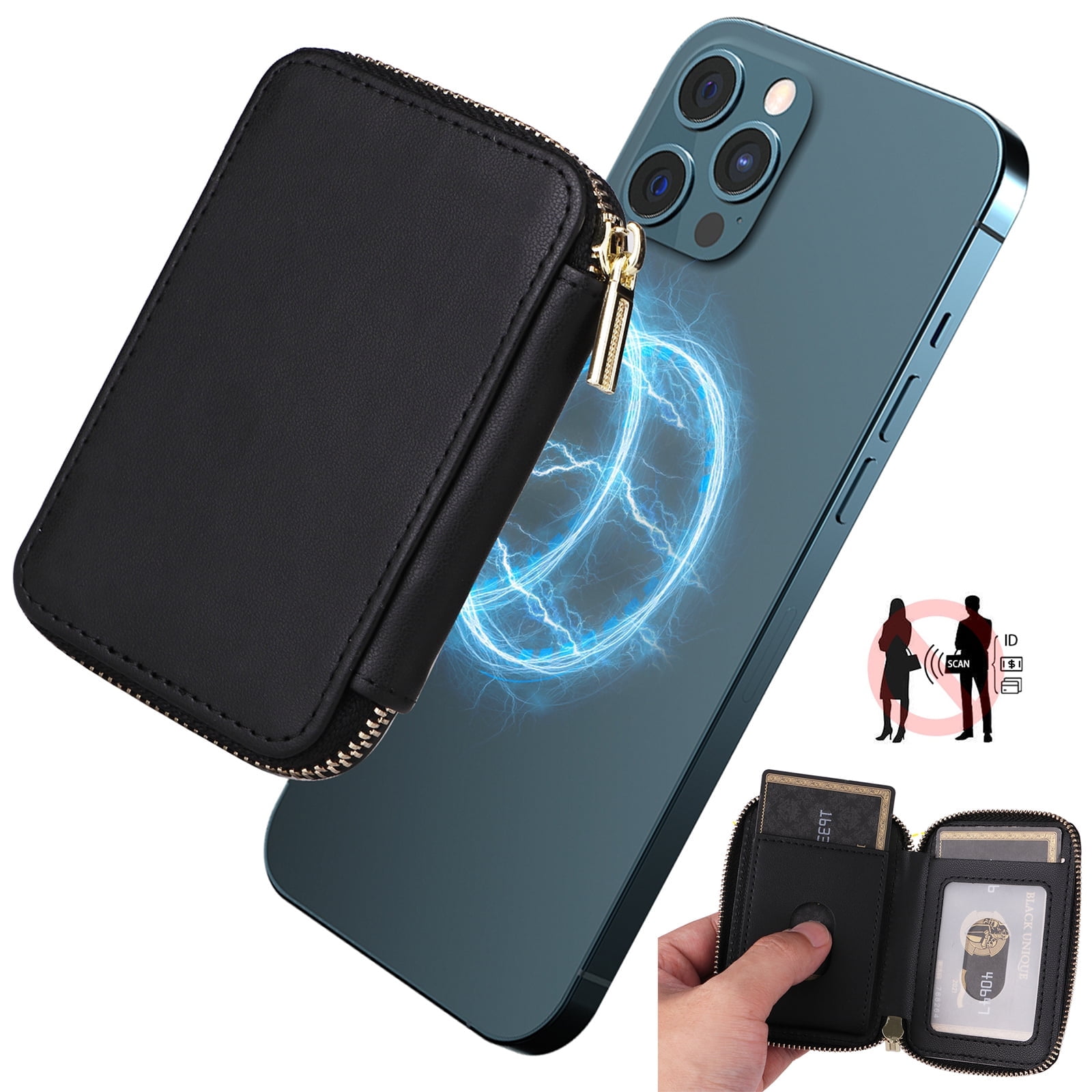 Apple Leather Case Iphone Apple Magsafe Wallet Iphone 12 Mini