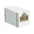 thumbnail image 1 of Shielded Cat5e Inline Coupler, Silver, STP, RJ45 Female, 1 of 3