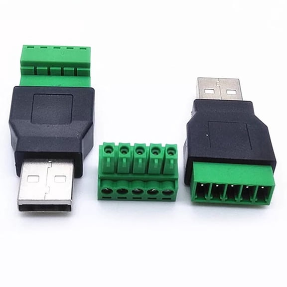 Shielded Connector Usb Adapter 50/53Mm Accessories Electrical Equipment Smile Home