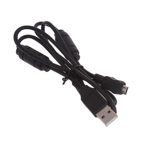 Shielded Data Cable with Rings Anti Interference USB Data Cable 1m for Phones Tablets & Gaming Devices