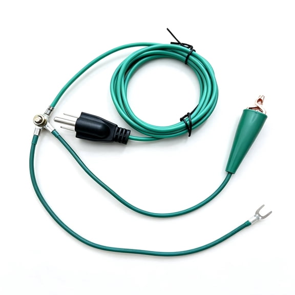 GOUNENGNAIL 3 Prong Grounding Adapter NEMA 5-15P for Ethernet Patch Panel Bonding