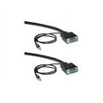 thumbnail image 1 of Shielded SVGA Cable with 3.5mm Audio, Black, HD15 Male, Coaxial Construction, Double Shielded, 15 foot, 1 of 2