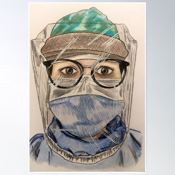 Shielding Poster Wall Art, Modern Wall Decor, 8x12 UNFRAMED