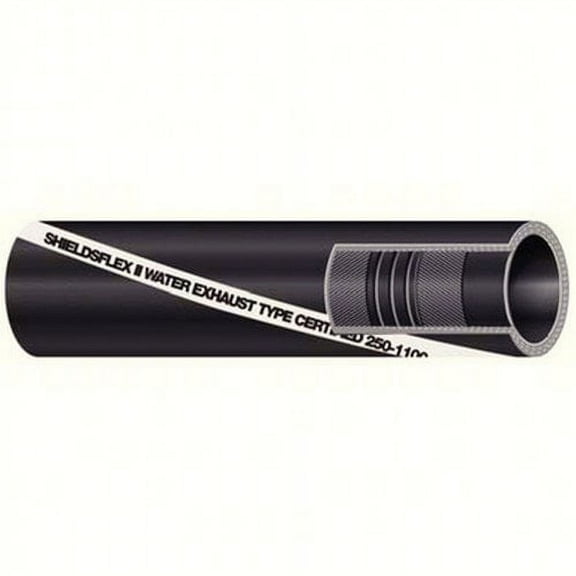 Shields Hardwall Exhaust/Water Hose 4 x 2 116-250-4000-24