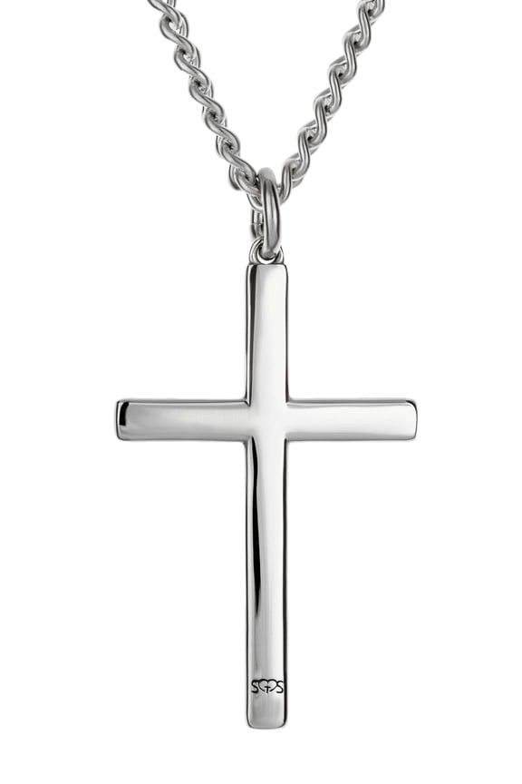 Men's Philippians 4:13 Cross Necklace by Shields of Strength