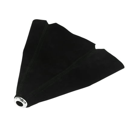 Shift Boot Cover Dust Proof Universal for Vehicle Matte Black PU Leather Black