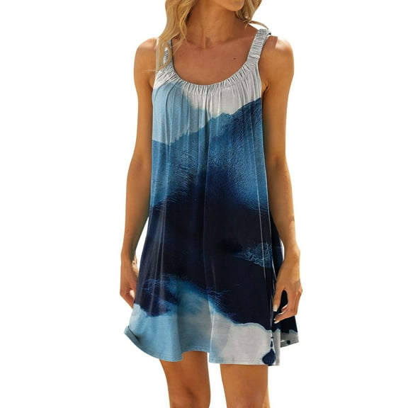Shift Casual Halter Beachwear Dress (Women's)