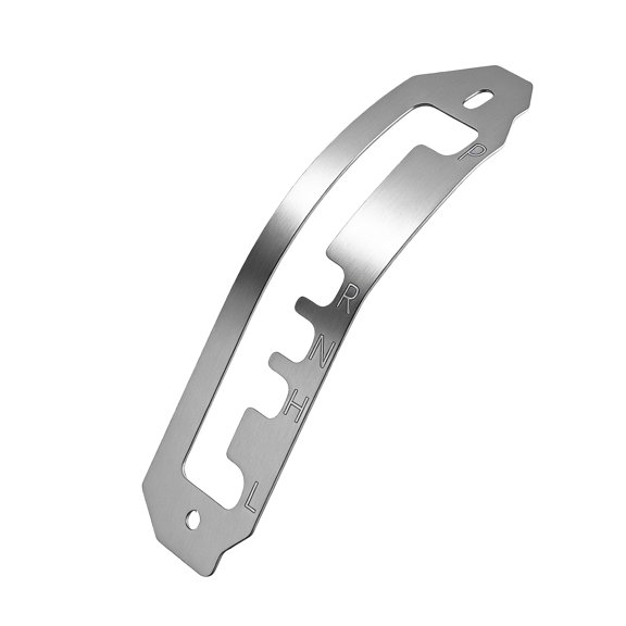 Shift Gate Gear Shifter Lever Pattern Grille Trimming Plate for Can-Am Defender HD10 HD9 HD8 2017-2025 Off-Road SxS 707900608/707900506 Stainless Steel Ungrade Interior