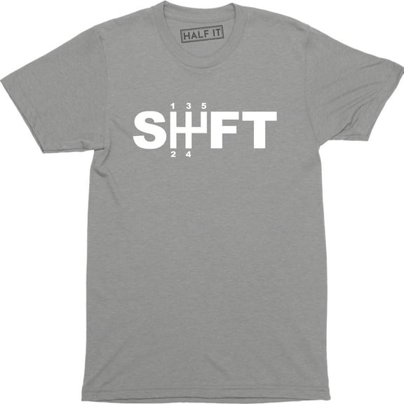 Shift Gears 5-Speed Sports Car Racing JDM Short Sleeve Men's Gift T-Shirt
