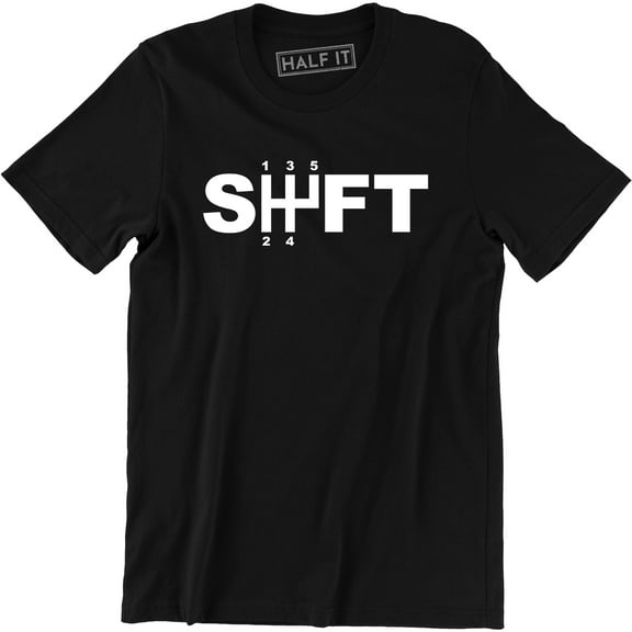 Shift Gears 5-Speed Sports Car Racing JDM Short Sleeve Men's Gift T-Shirt