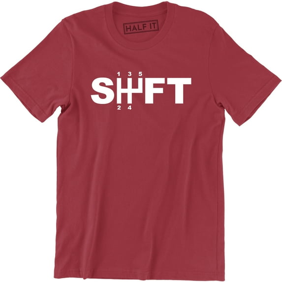 Shift Gears 5-Speed Sports Car Racing JDM Short Sleeve Men's Gift T-Shirt