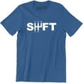 thumbnail image 1 of Shift Gears 5-Speed Sports Car Racing JDM Short Sleeve Men's Gift T-Shirt, 1 of 4