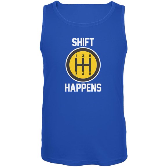 Shift Happens Mens Tank Top