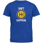 Shift Happens Royal Youth T-Shirt - Youth Small