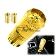 thumbnail image 1 of Shift Knob Stick Yellow Smoke Crystal Bubble Manual Gear Shifter 10cm Long, 1 of 4