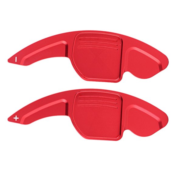 Shift Paddle, Durability Magnesium Aluminum Alloy Steering Wheel Paddles with Pasters for Vehical