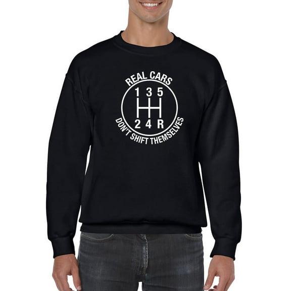 Shift Pattern Sweatshirt Men -GoatDeals Designs, Male 4X-Large