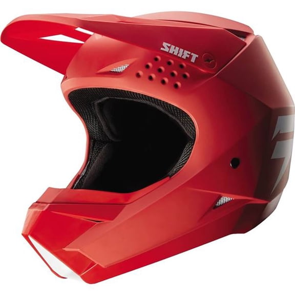 Shift Racing White Label Youth Helmet - Red, All Sizes