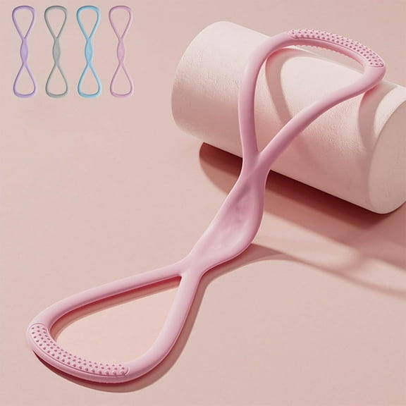 Shiftalter Resistance Bands, Figure 8 Exercise Bands for Women Men, Fitness Band for Workout Home Gym Stretching Pilates