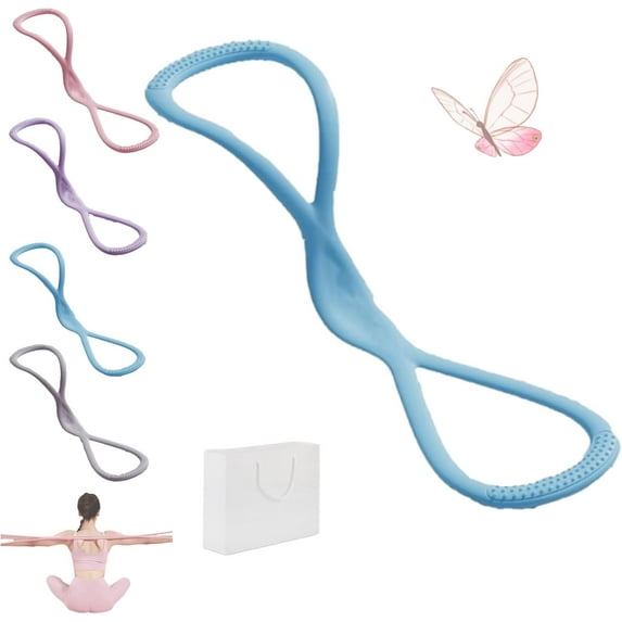 Shiftalter Resistance Bands,Figure 8 for Women Men, Open Shoulder Elastic for Working Out, Arm, Chest Expander Strap