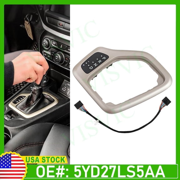 Shifter Bezel with Harness for Jeep Cherokee 2014 2015 2016 2017 2018 68413957AA